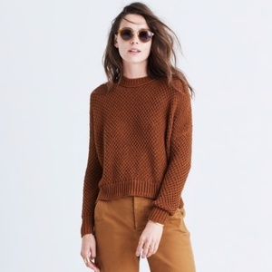 SOLD. Madewell French Quarter Pullover in Cedar